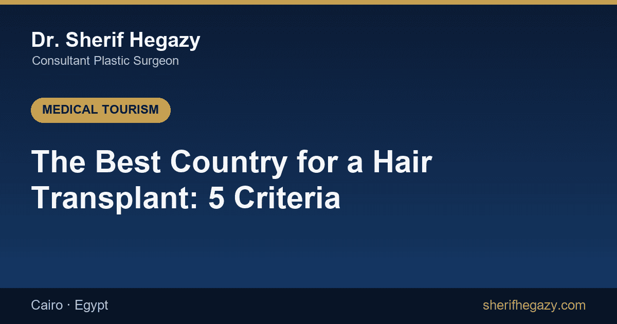 The Best Country for a Hair Transplant: 5 Criteria to Decide