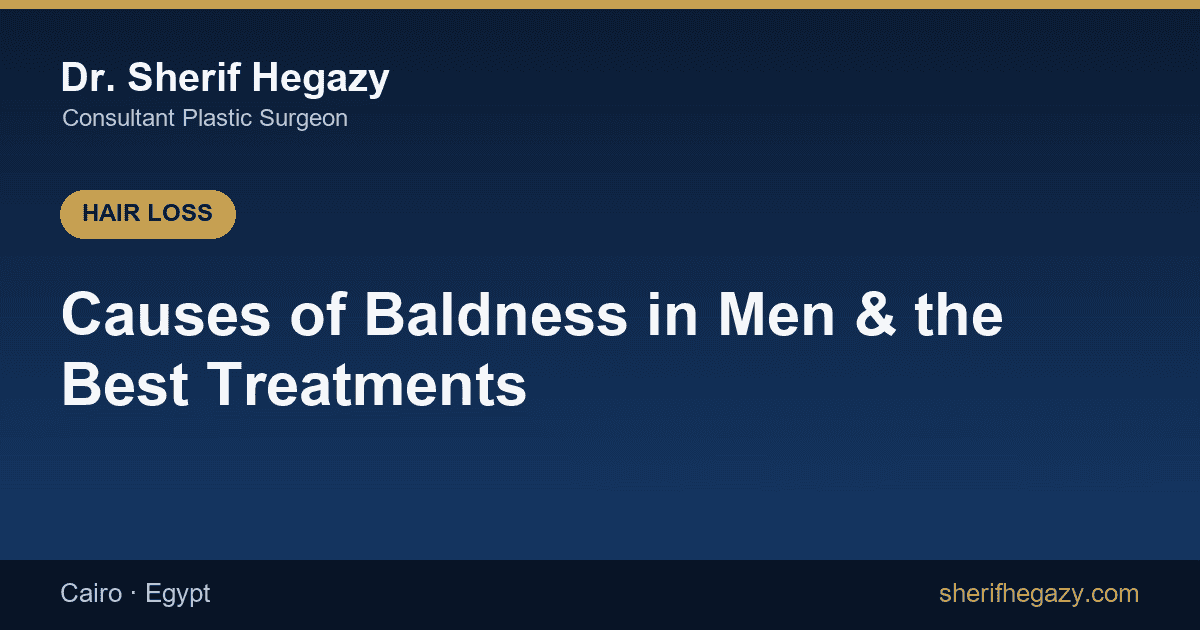Causes of Baldness in Men and the Best Treatments