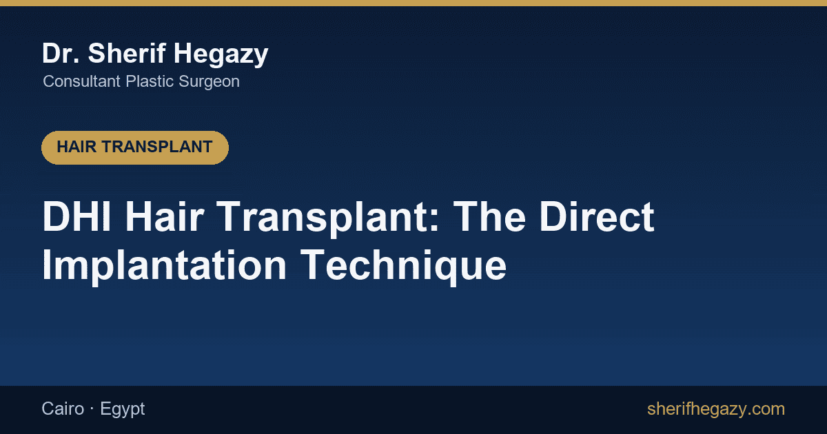 DHI Hair Transplant: The Direct Implantation Technique Explained