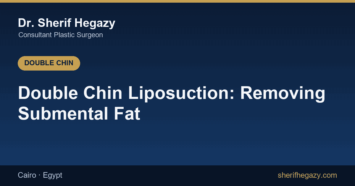 Double Chin Liposuction: The Technique to Remove Submental Fat