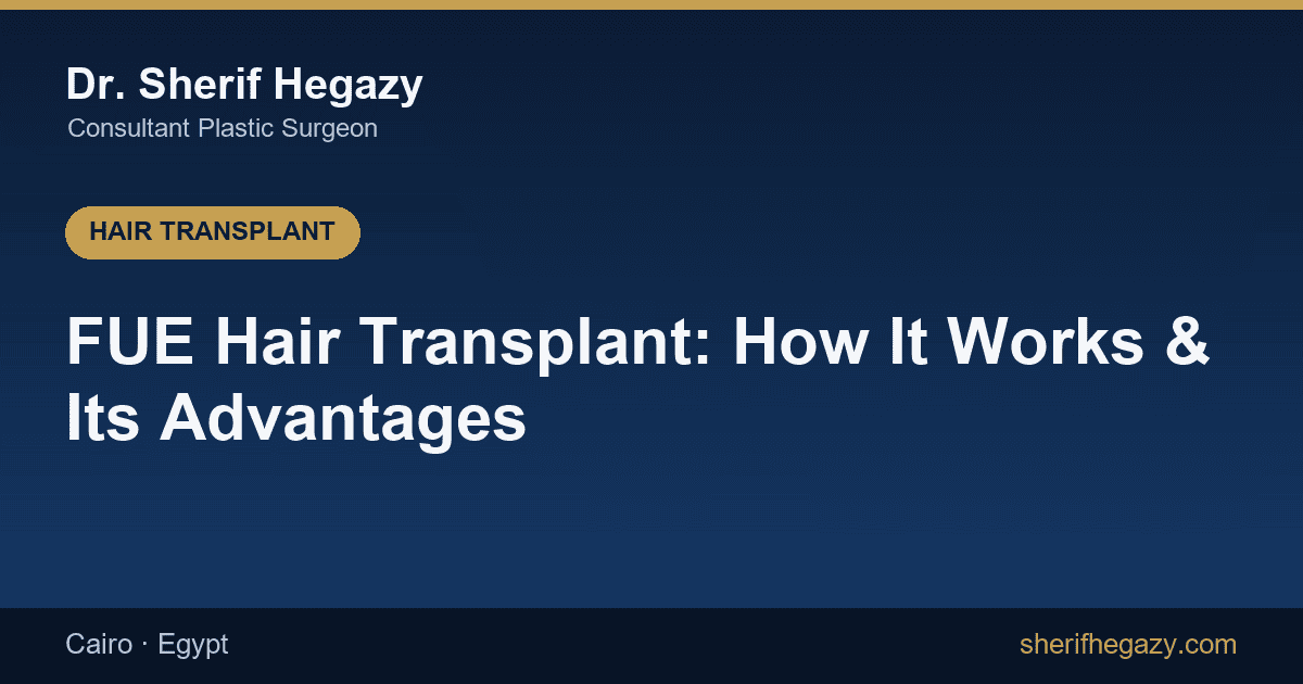 FUE Hair Transplant: How It Works and Its 4 Key Advantages