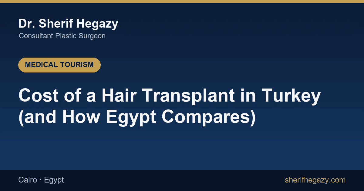 Cost of a Hair Transplant in Turkey: Full Prices and How Egypt Compares