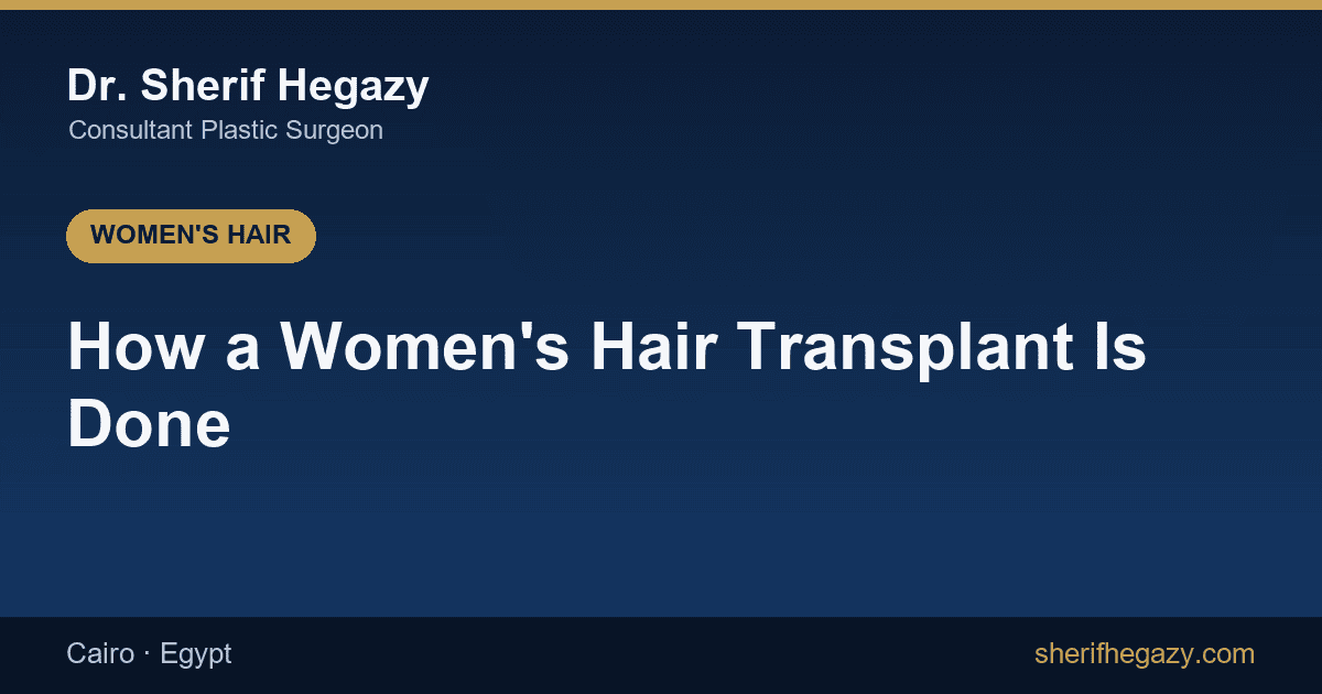 How a Women's Hair Transplant Is Done, With Before-and-After Photos