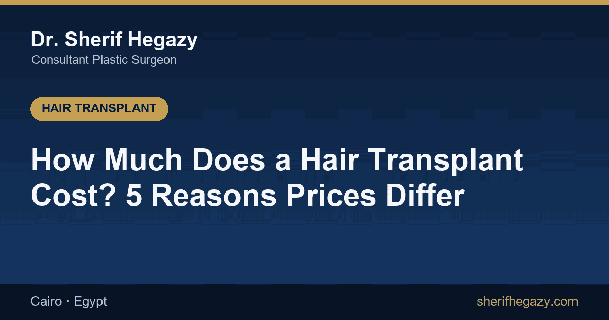 How Much Does a Hair Transplant Cost? 5 Reasons Prices Differ