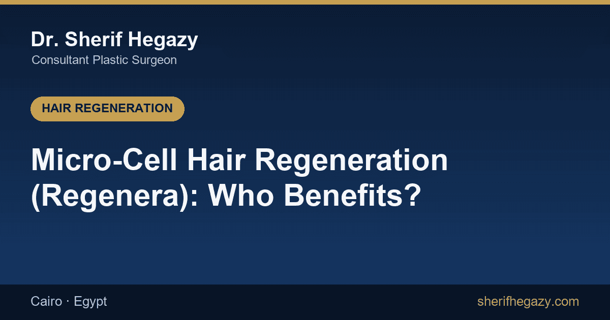Micro-Cell Hair Regeneration (Regenera): Who Can Benefit?