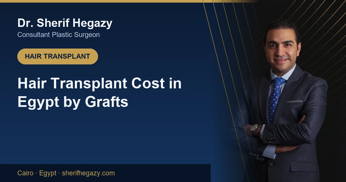 Hair Transplant Cost in Egypt by Number of Grafts