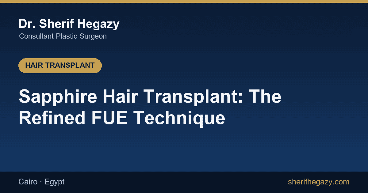 Sapphire Hair Transplant: The Refined FUE Technique