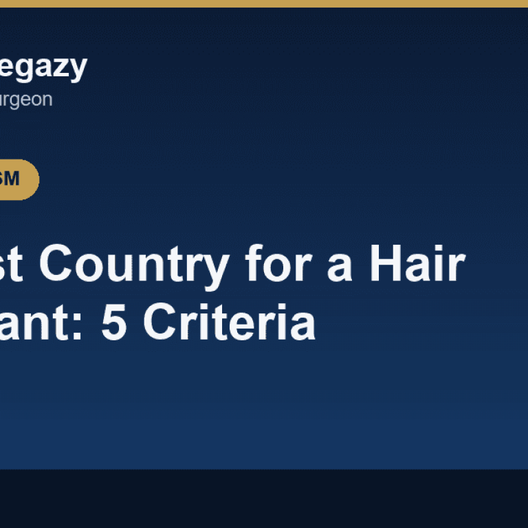 The Best Country for a Hair Transplant: 5 Criteria to Decide