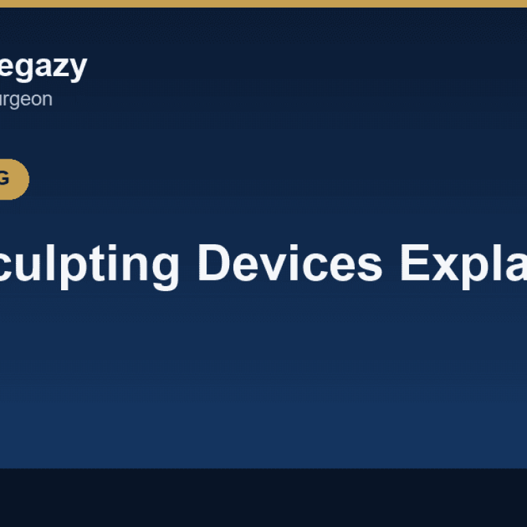 Body Sculpting Devices Explained: Non-Surgical Solutions for 2026