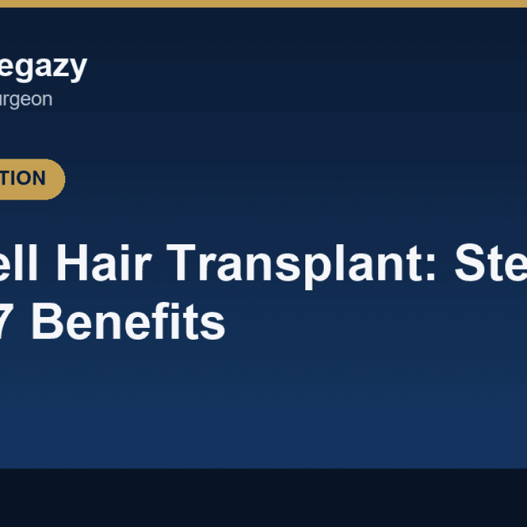 Stem Cell Hair Transplant: Steps, Cost and 7 Key Benefits