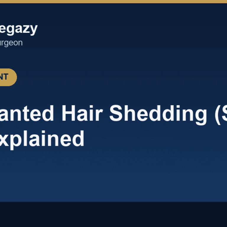 Transplanted Hair Shedding (Shock Loss) and 5 Tips to Protect Your Results