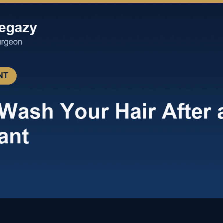 How to Wash Your Hair After a Transplant: The Instructions to Follow